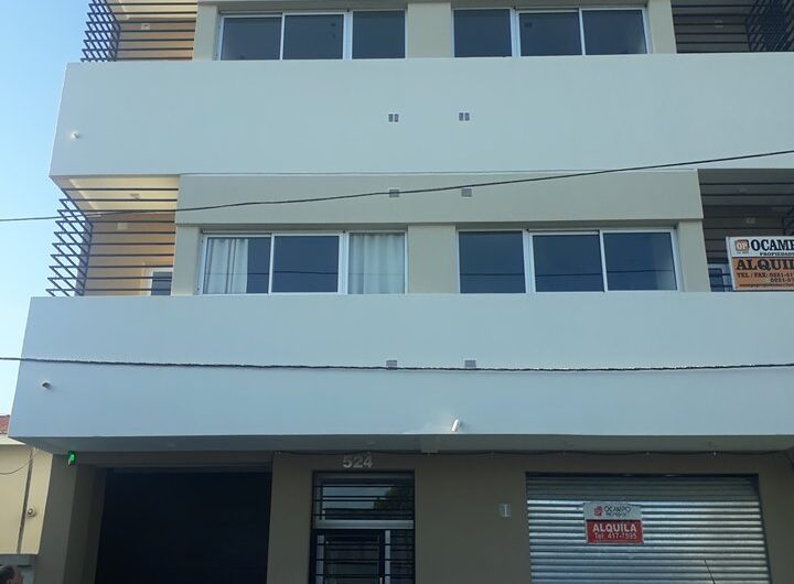Departamento con Cochera y Terraza con Parrilla